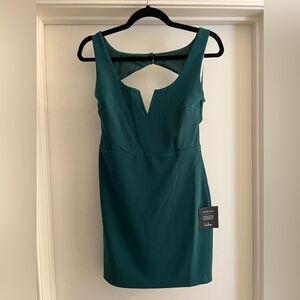 •NEW WITH TAGS• Green Lulu’s mini dress